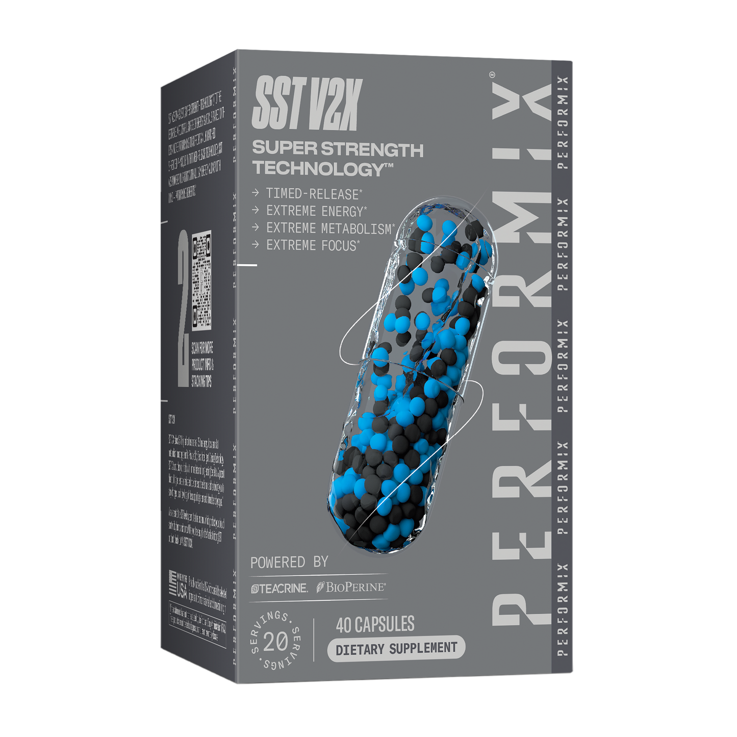 SSTv2X(Super Strength Technology)SSTオリジナルの強化版。オリジナルが物足りない方に! 40粒