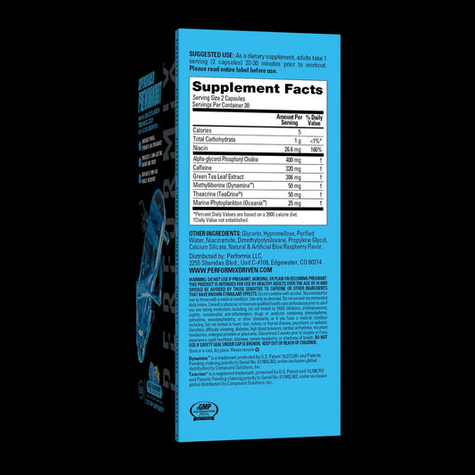 PERFORMIX Supercharged Preworkout トレーニングの質を上げる最先端
