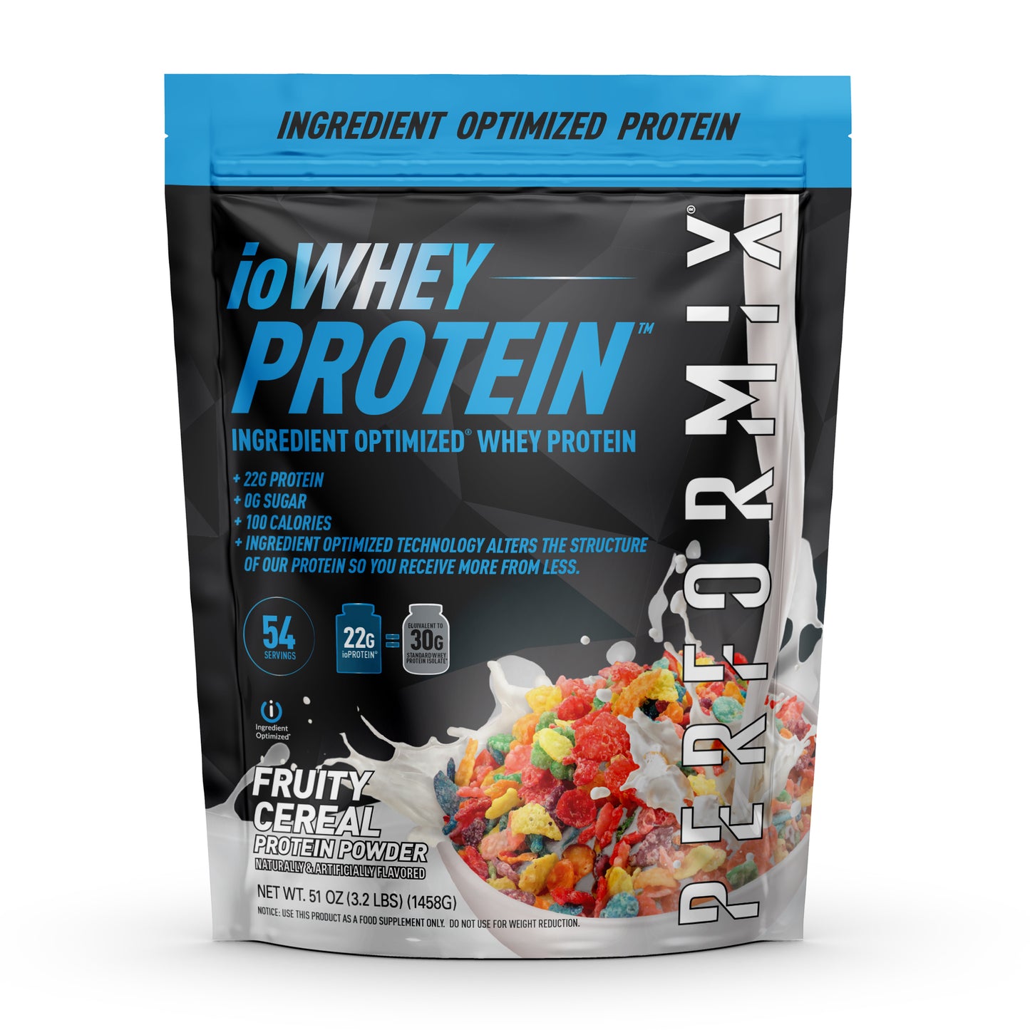 io WHEY PROTEIN フルーティーシリアル味 54杯分