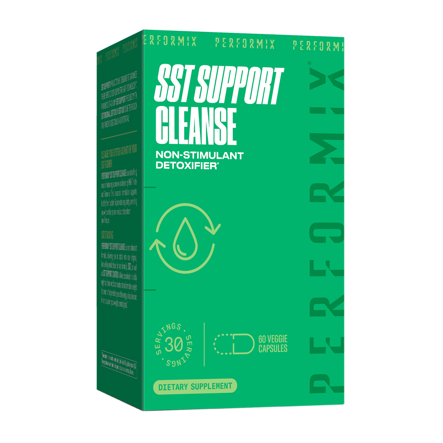 SST SUPPORT CLEANSE 肝臓のクレンジングとデトックス効果の高いハーブブレンドサプリメント
