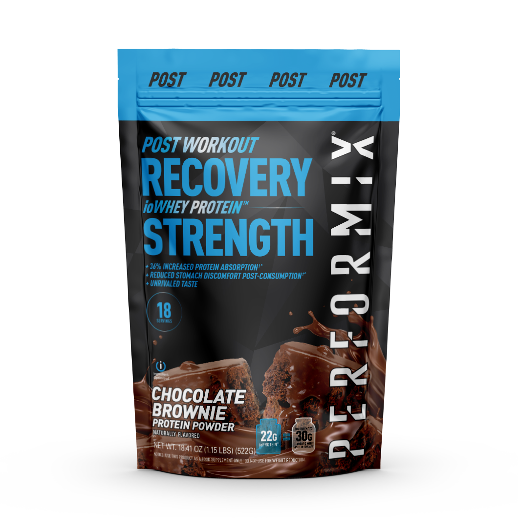 io WHEY PROTEIN チョコブラウニー味 18杯分 吸収効率と味が抜群
