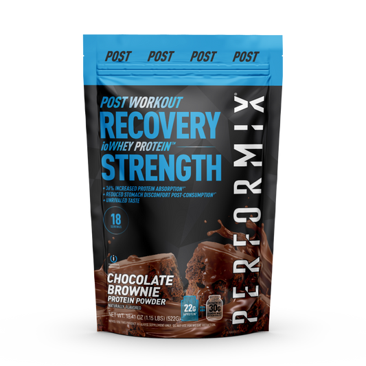 io WHEY PROTEIN チョコブラウニー味 18杯分 吸収効率と味が抜群