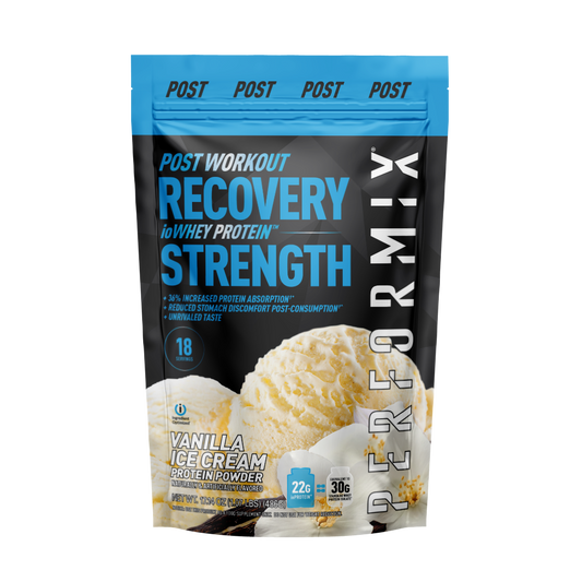 io WHEY PROTEIN バニラアイスクリーム味 18食分 吸収効率と味が抜群