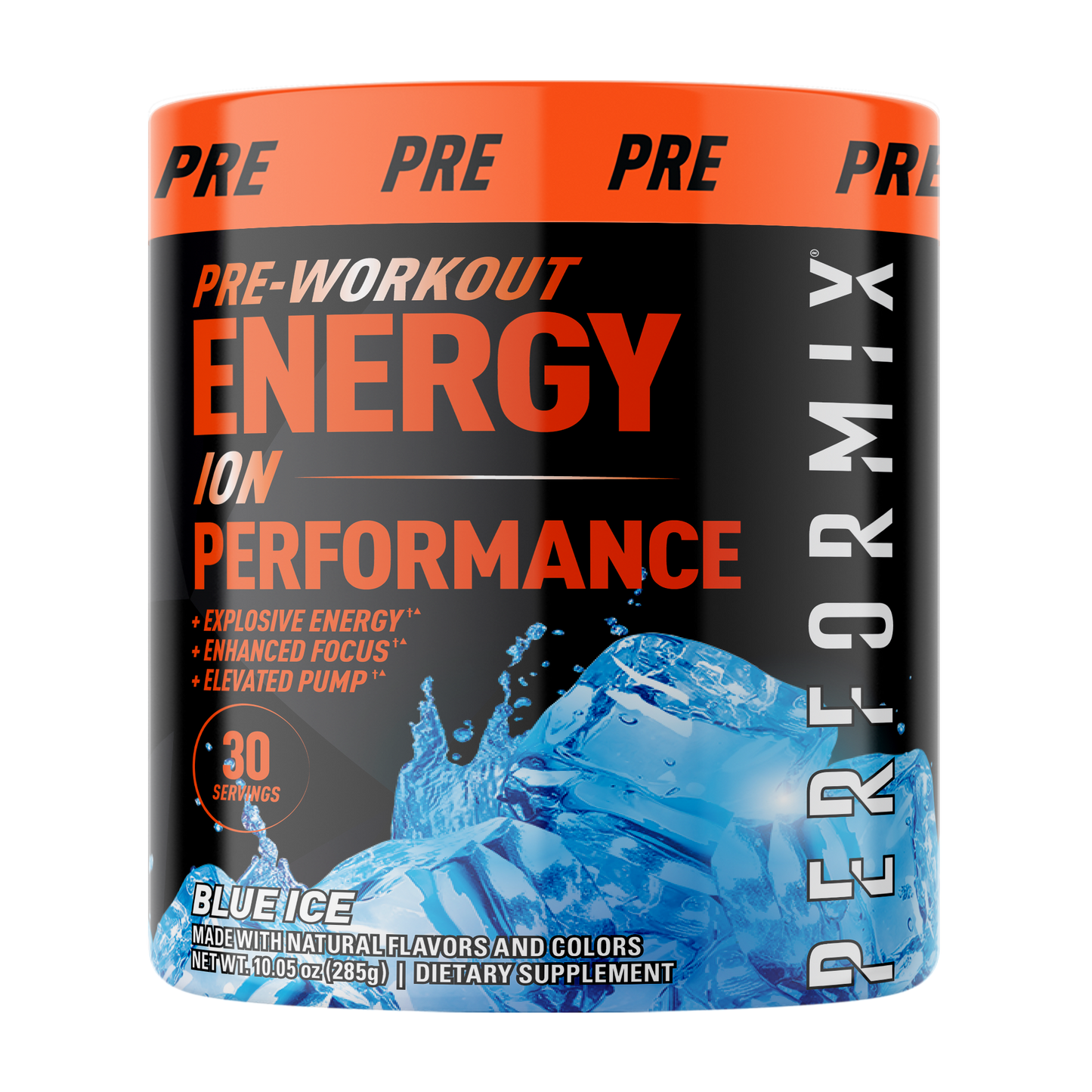 ION PRE-WORKOUT ブルーアイス味 30杯分 トレーニングの質が向上します
