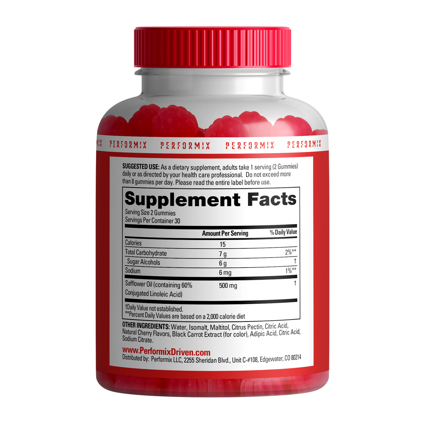 🉐AbCuts CLA GUMMIES 60粒 いつでもどこでもお腹の脂肪を撃退
