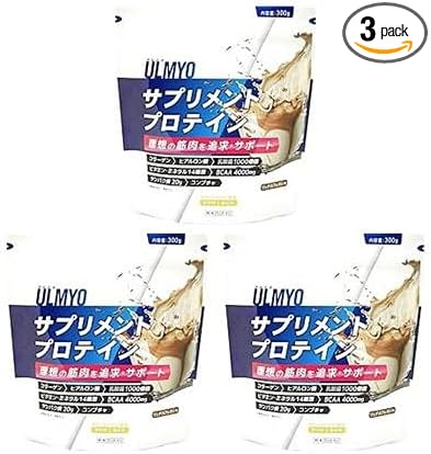［3個セット］アルミオ サプリメントプロテイン リッチカフェオレ味 300g×3個